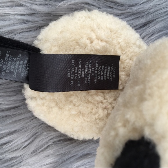 Coach Bear Motif Earmuffs NWOT - Picture 4 of 5